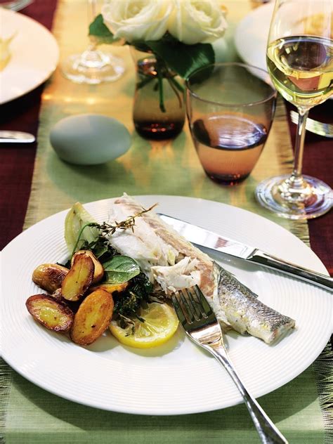 fennel-lemon-and-dill-baked-sea-bass image