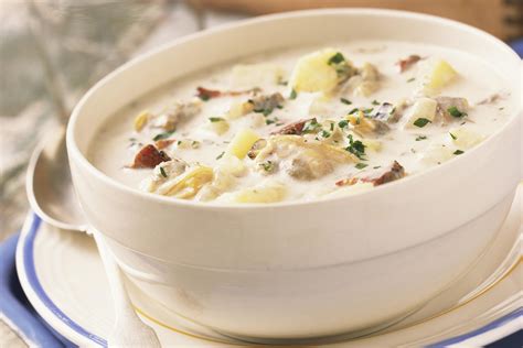 classic-new-england-clam-chowder-recipe-the-spruce image