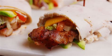 best-turkey-club-roll-ups-recipe-delish image