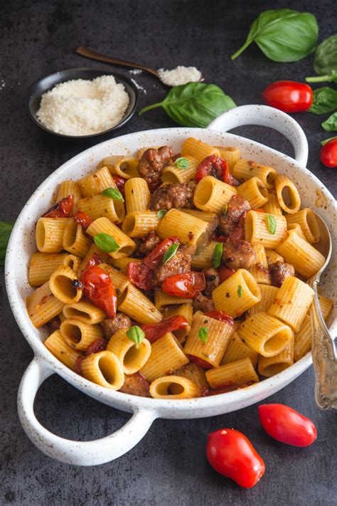 fresh-tomatoes-and-sausage-pasta-an-italian-in-my image