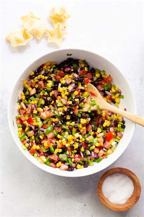 simple-corn-and-black-bean-salsa-recipe-wholefully image