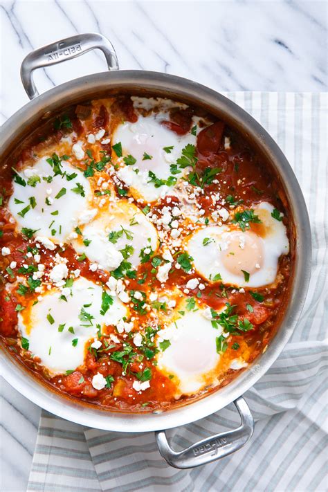 shakshouka-poached-eggs-in-spicy-tomato-sauce-love image