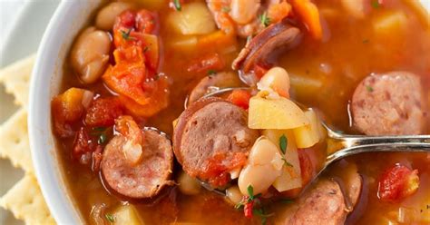10-best-crock-pot-kielbasa-soup-recipes-yummly image