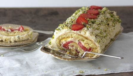 lemon-and-strawberry-roulade-recipe-bbc-food image