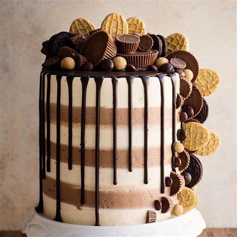 triple-peanut-butter-cake-recipe-video-ashlee-marie image