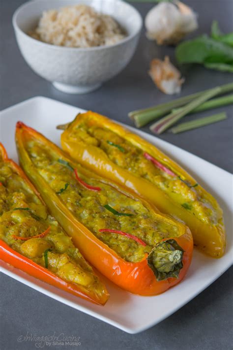 stuffed-peppers-with-curried-fish-in-viaggio-in-cucina image