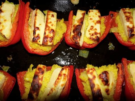 couscous-and-homemade-halloumi-stuffed-peppers image