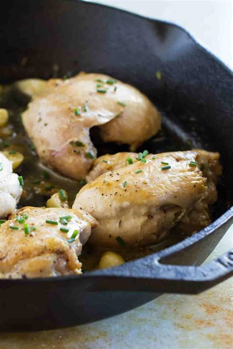 skillet-chicken-with-garlic-and-herbs-taste-and-tell image