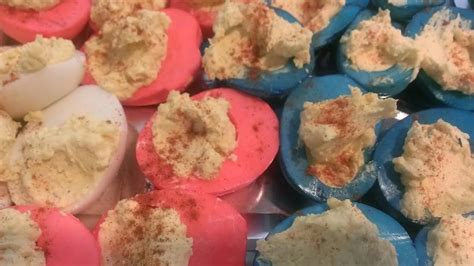 red-white-blue-deviled-eggs-recipe-mamas image