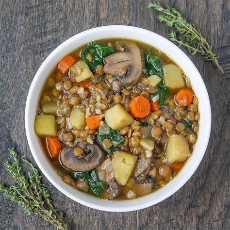 rustic-lentil-potato-soup-the-garden-grazer image