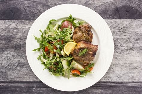 grilled-lamb-chops-with-summer-salad-laura image