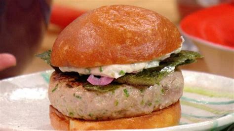 tuna-burgers-recipe-rachael-ray-show image