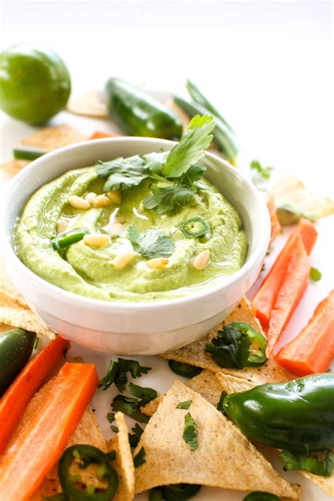 easy-homemade-cilantro-hummus-recipe-diyscom image