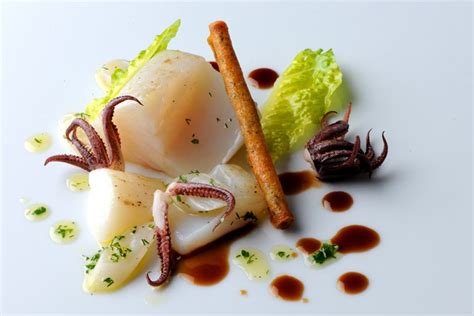 sous-vide-salt-cod-recipe-with-baby-squid image