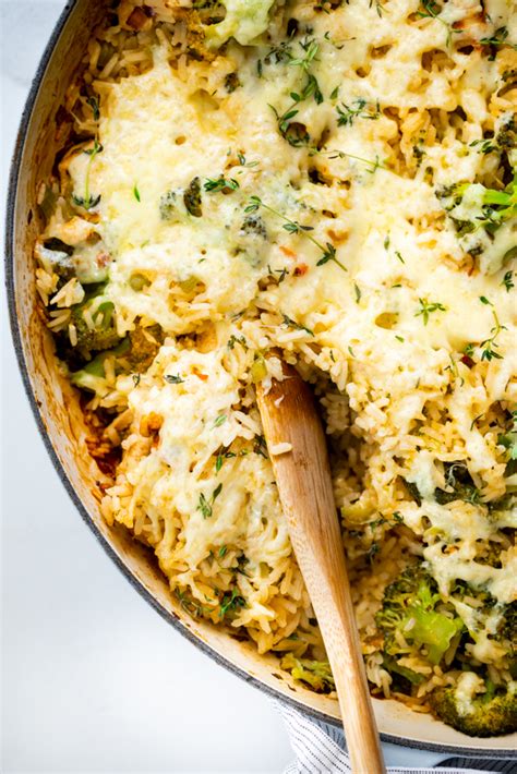 cheesy-broccoli-chicken-and-rice-casserole-simply image