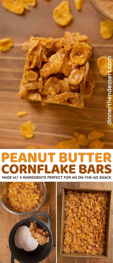 peanut-butter-cornflake-bars-recipe-dinner-then image