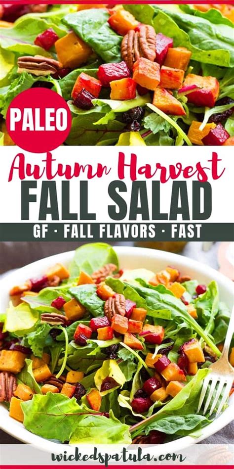autumn-fall-harvest-salad-recipe-wicked-spatula image