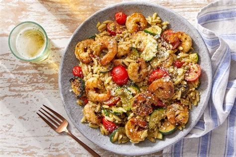 recipe-pesto-shrimp-orzo-with-zucchini image