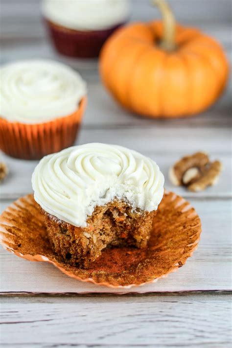 pumpkin-carrot-cupcakes-with-cream-cheese-frosting image