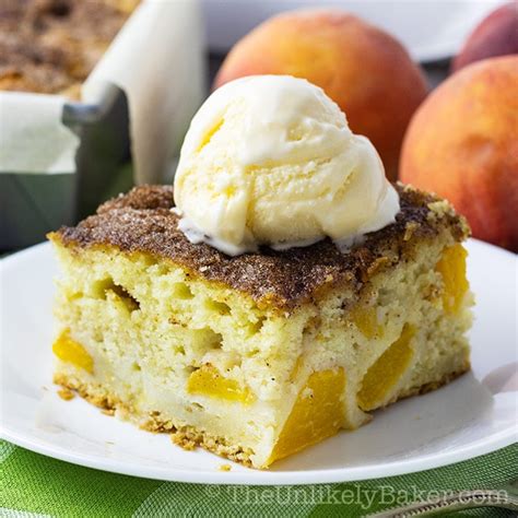 sour-cream-peach-cake-made-with-fresh-peaches image