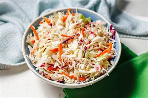 easy-no-mayo-coleslaw-3-ingredients-family-food image