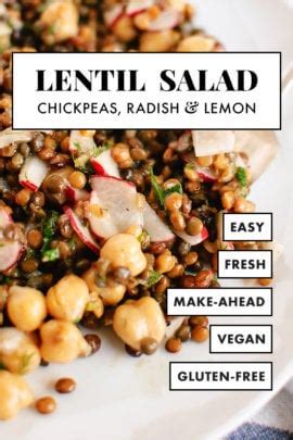 lemony-lentil-and-chickpea-salad-with-radish-and-herbs image
