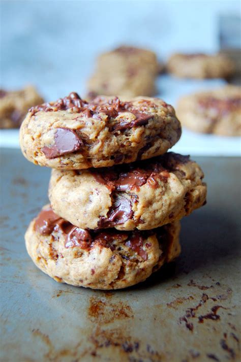 healthier-chocolate-chip-cookies-dessert image