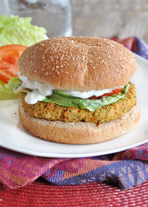 falafel-veggie-burger-nutritious-eats image