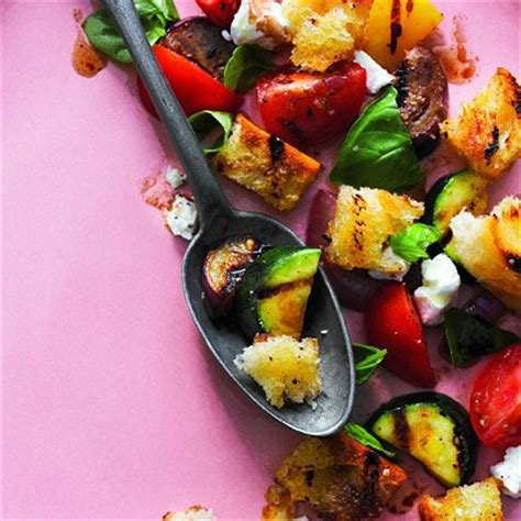 grilled-italian-bread-salad-with-summer-vegetables image