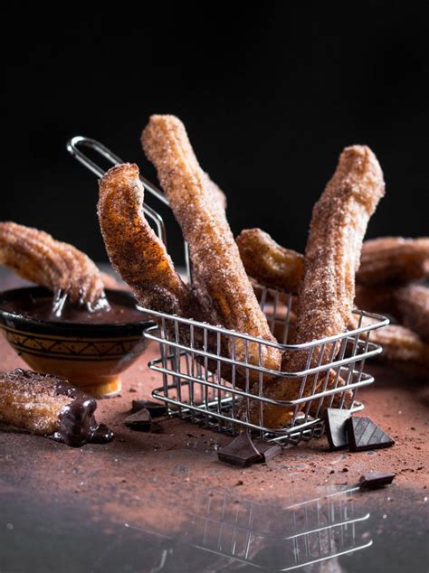 cinnamon-dusted-churros-with-melted-chilli-chocolate image