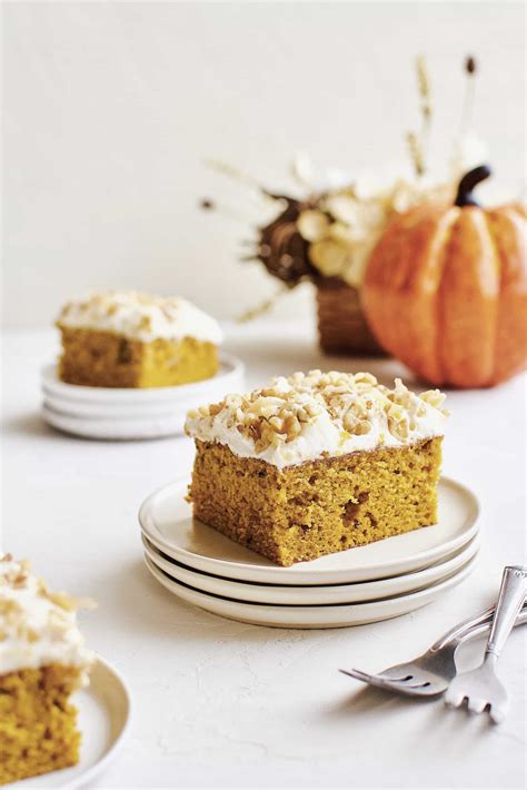 pumpkin-walnut-cake-with-cream-cheese-frosting image