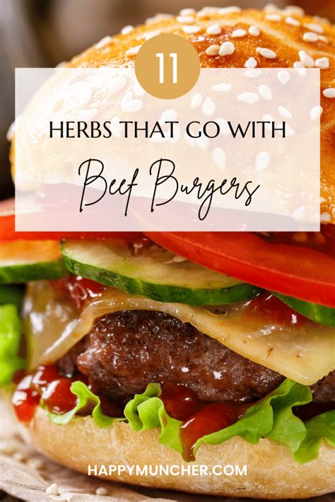 what-herbs-go-with-beef-burgers-11-best-herbs image