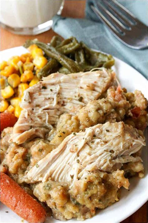 crock-pot-chicken-and-stuffing-also-instant-pot image
