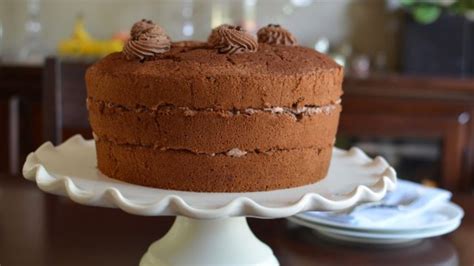 chocolate-chiffon-cake-with-cocoa-cream-filling image