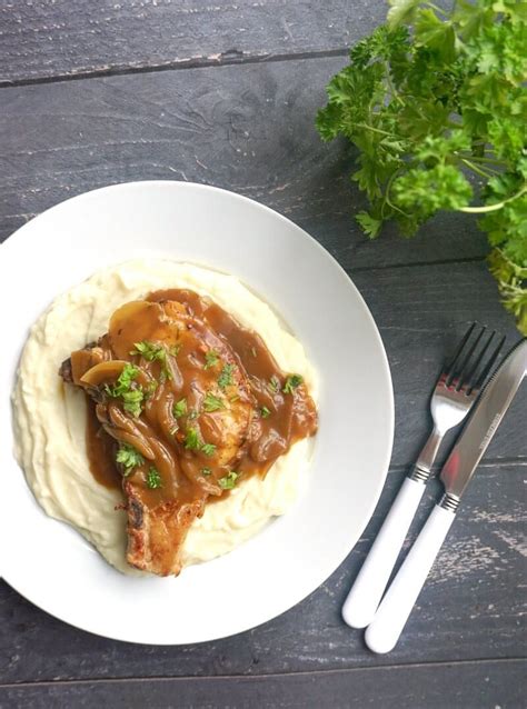 baked-pork-chops-with-onion-gravy-my-gorgeous image