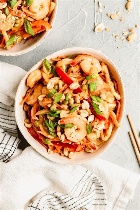 thai-peanut-noodles-with-shrimp-krolls-korner image