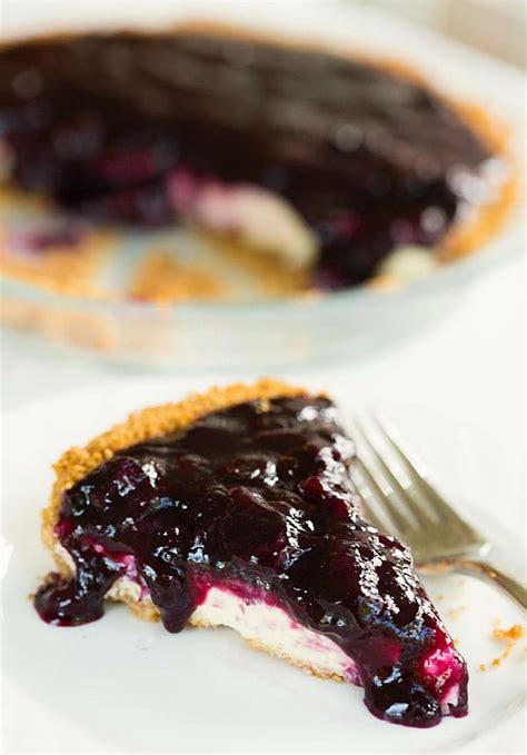 blueberry-cheesecake-pie-recipe-brown-eyed-baker image