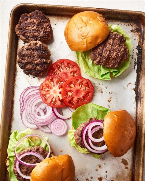homemade-juiciest-burger-patties-recipe-grilled image