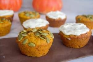 flaxseed-pumpkin-muffins-divalicious image