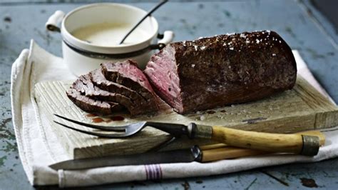 roast-fillet-of-beef-with-roasted-garlic-and-bbc-food image