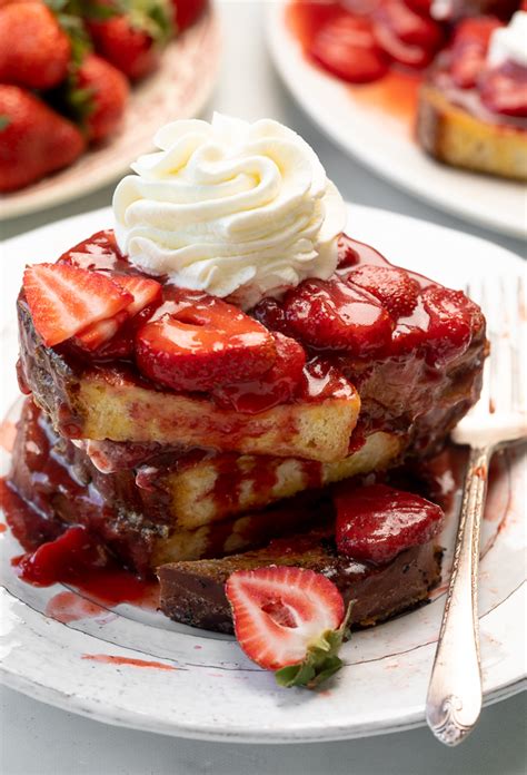 strawberries-and-cream-french-toast-baker-by-nature image