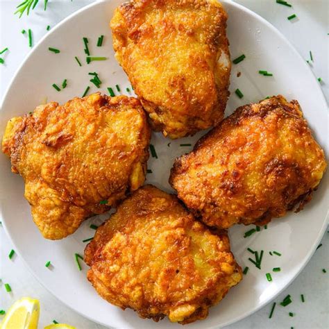 crispy-fried-chicken-thighs-yellowblissroadcom image