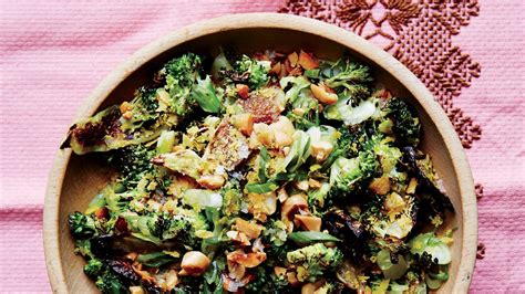 roasted-and-charred-broccoli-with-peanuts-recipe-bon image