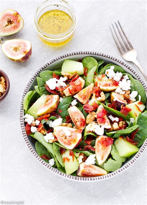 spinach-prosciutto-honeydew-fig-salad image