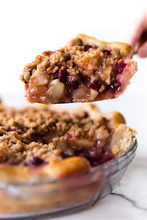 cranberry-pear-crumble-pie-sallys-baking-addiction image