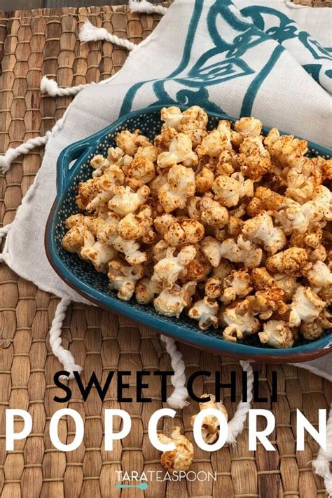 easy-spicy-popcorn-recipe-sweet-chili-spiced-popcorn-tara image