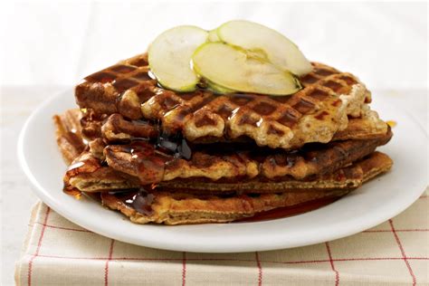 apple-cinnamon-waffles-recipe-yankee-magazine image