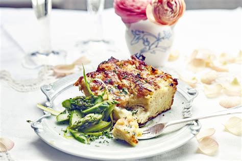 over-the-top-savoury-bread-pudding-the-globe-and-mail image