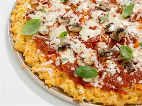 mac-and-cheese-crusted-pizza-recipe-myrecipes image
