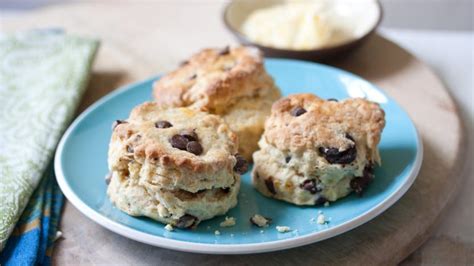 chocolate-and-orange-scones-recipe-bbc-food image
